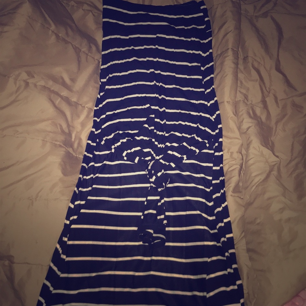 High low maxi skirt